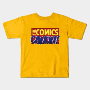 Comics Canon Logo Large Kids T-Shirt